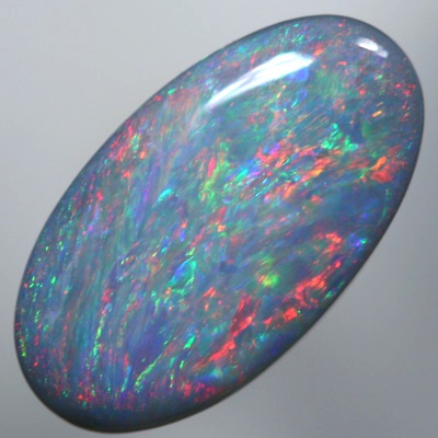 SOLID SEMI BLACK OPAL Constant bright colour, reds over greens SEE VIDEO